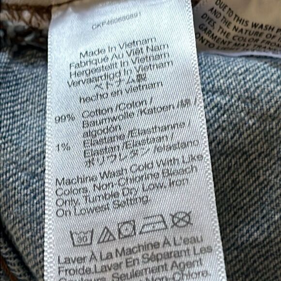 Madewell the Perfect Vintage Jeans Ankle Size 28 Distressed - Picture 14 of 16